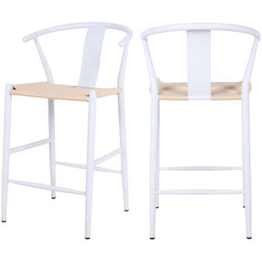 Wishbone counter stool set of outlet 2